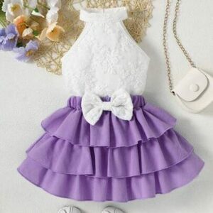 Vestido Niña “Princesa Lila Elegante” 💜👑 (Vestido de Fiesta)